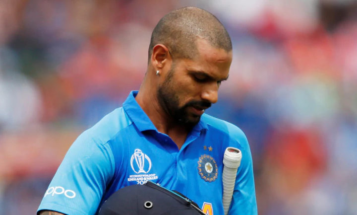Shikhar Dhawan ruled out from the world cup and replaced by Rishav Pant